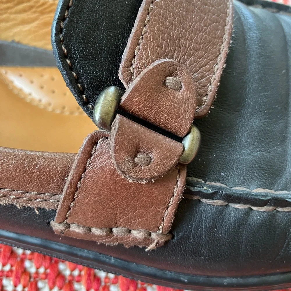 Tommy Bahama leather loafers preppy academia quiet luxury old money classic 8.5